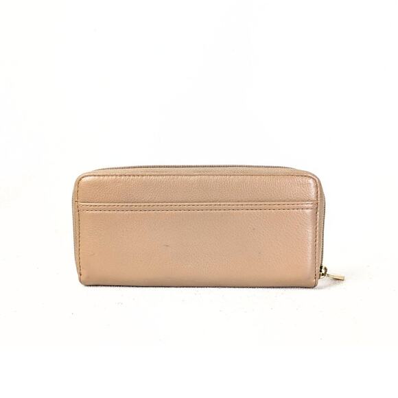 Pre-owned Michael Kors Saratoga Zip Around Continental Wallet - Picture 3 of 6